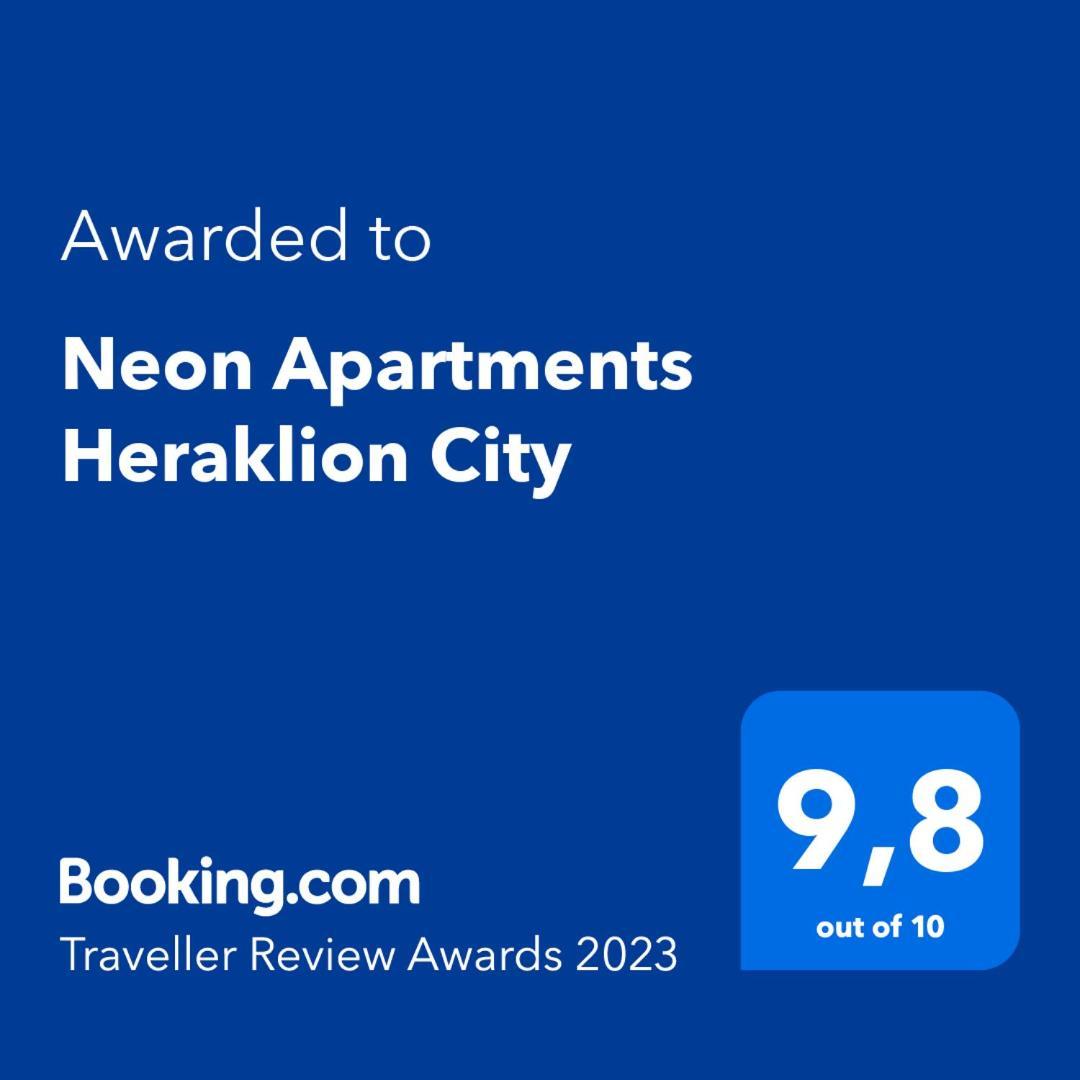 Neon Apartment, Modern, High Quality, Central Apt, Heraklion City Esterno foto