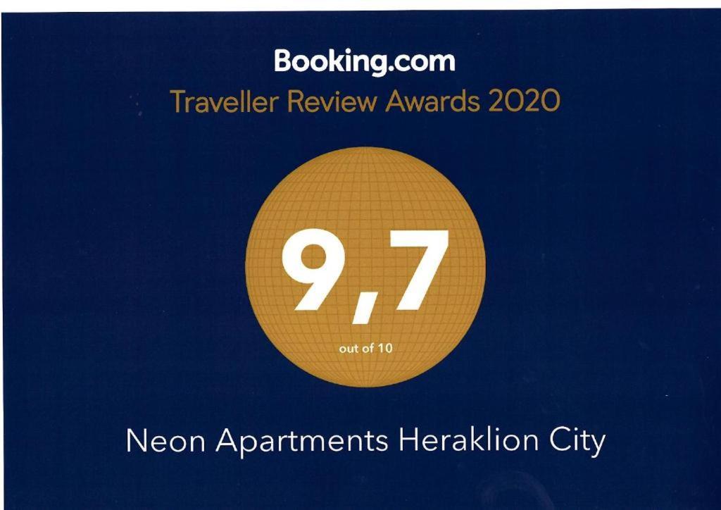 Neon Apartment, Modern, High Quality, Central Apt, Heraklion City Esterno foto